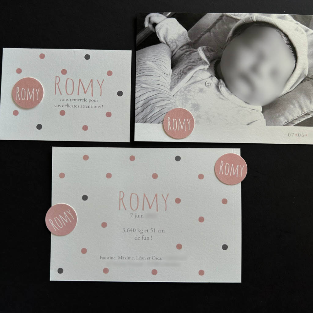 Naissance Romy